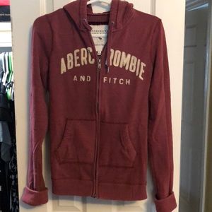 Abercrombie & Fitch Vintage zip up hoodie - Large